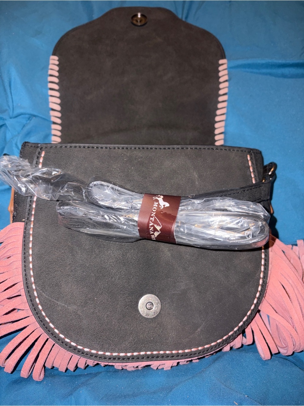 Montana West Boho Fringe Crossbody Bag - Picture 4 of 7